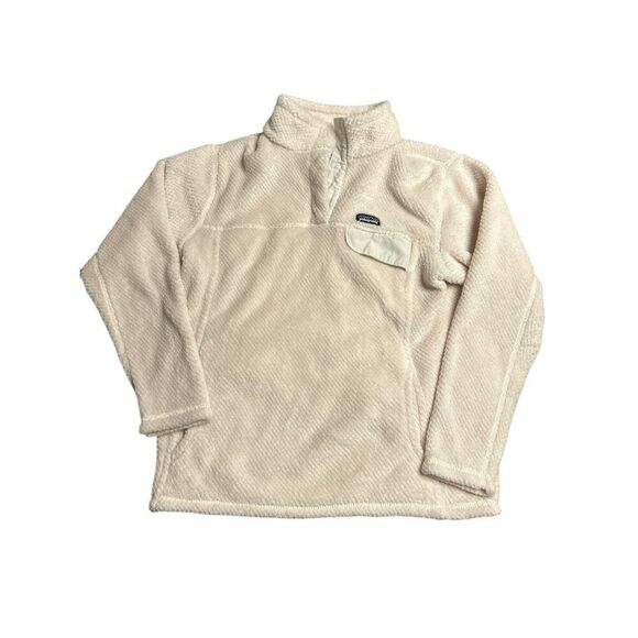 Patagonia Re-Tool Light Pink Snap-T Fleece Pullover Girls Size XL (14) - Picture 1 of 7